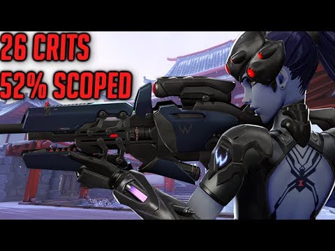 Widowmaker 26 crits 52% scoped - Aimbottz Gameplay