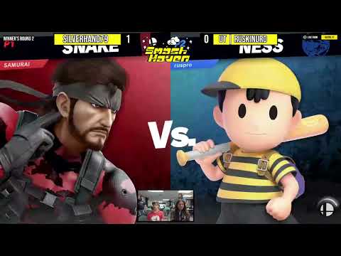 SmashHaven #16 - Silverhand79 (Snake) vs UT | RuskiNurd (Ness) - Winner's Round 2