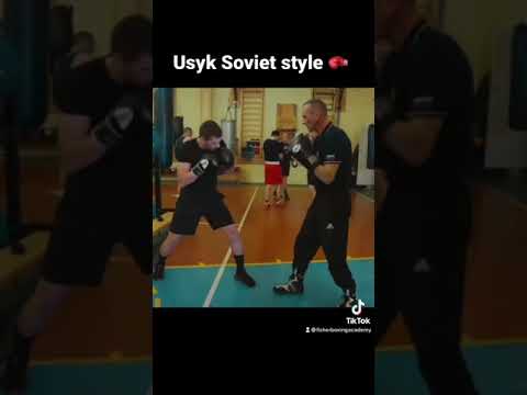 Usyk and Soviet style boxing #boxing #ajvsusyk #mma