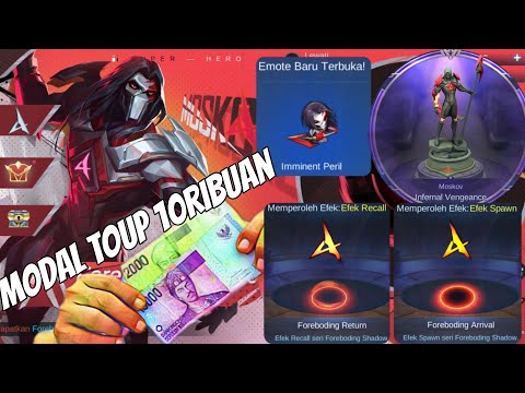 10 RIBUAN DAPET BANYAK ITEM LIMITED🔥, MOSKOV ABBYYS KECE BANGET - Mobile Legends
