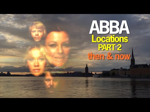 ABBA Locations in Stockholm – Then & Now (Part 2) | 4K