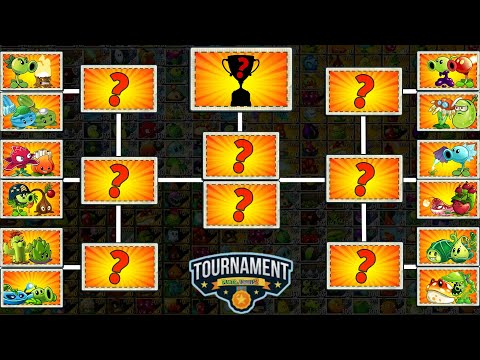 PvZ 2 Tournament - 12 Best Pair Plants - Who Will Win? V9.8.1 Battlez