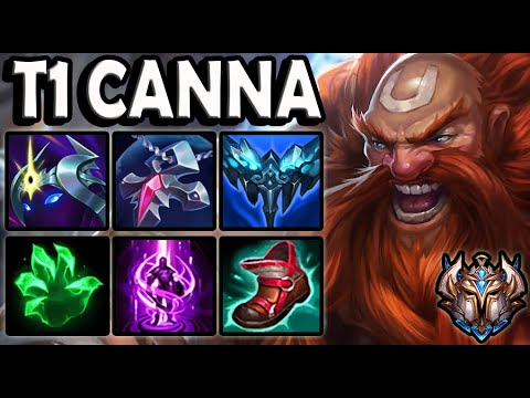 T1 Canna GRAGAS vs MALPHITE [ TOP ] Korea Challenger Patch 11.5 ✅