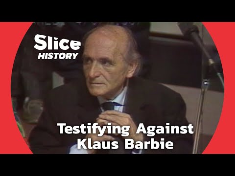 The Children of Izieu Testify Against Klaus Barbie I SLICE HISTORY