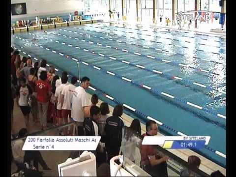 Serie 4 dei 200 Farfalla  Assoluti M Agonisti - 7 Meeting City of Lignano