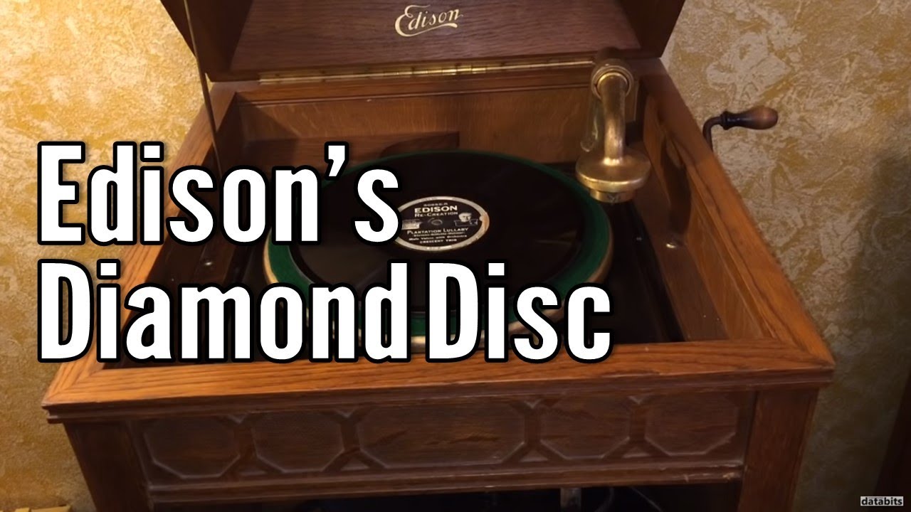 This “Forgotten” Music Machine Still Works! Vintage Tech Edison Diamond Disc Phonograph