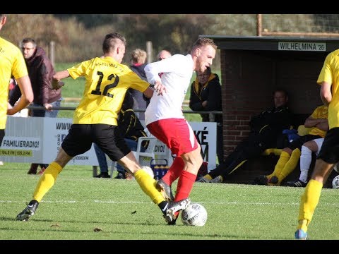 Wilhelmina'26 1 - Heukelum 1, Ferry Meijdam scoort 1-1