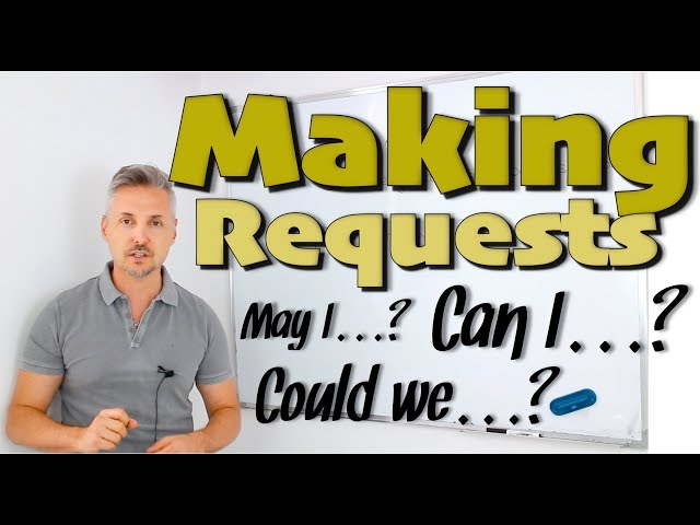 Video Pronunciation of request in English