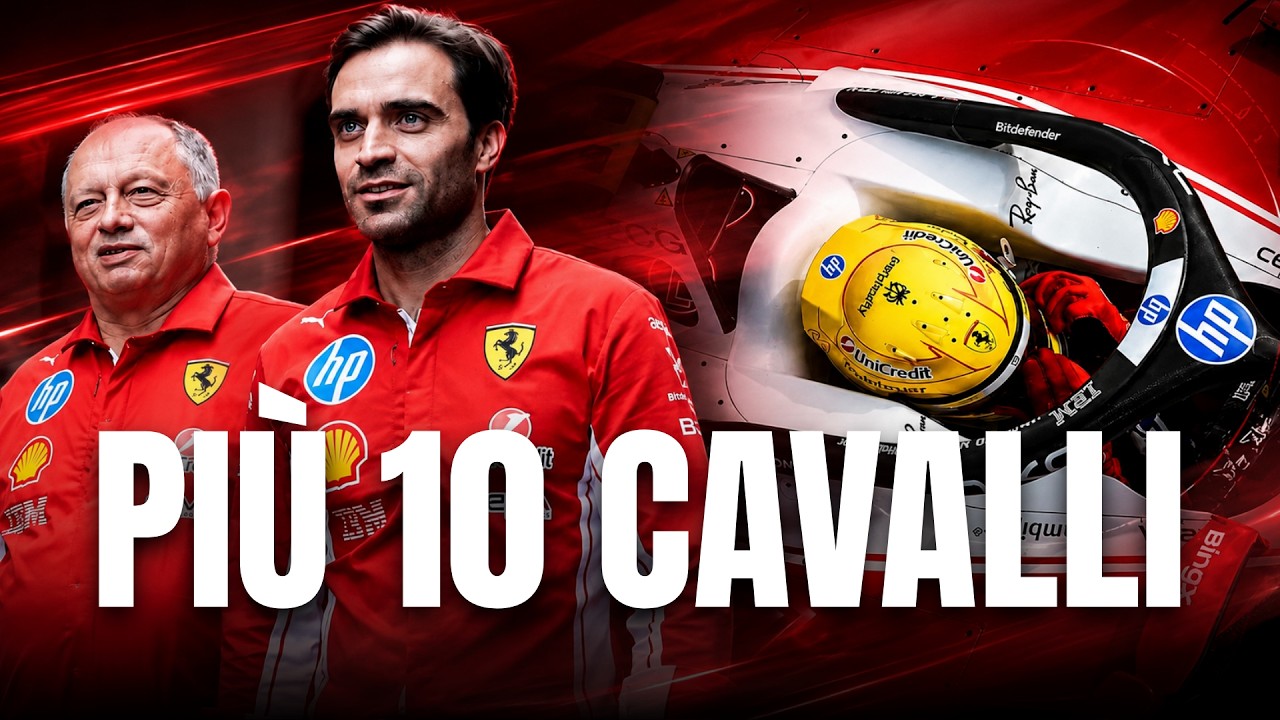 🚨 VASSEUR: SVOLTA MOTORE! ADUO A MONZA, +10 CAVALLI! SERRA, MERCEDES, VERSTAPPEN, KIMI…