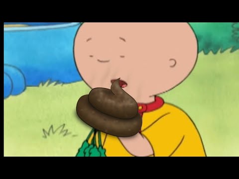 Caillou und Rosi pflücken scheiße | Caillou Verarsche