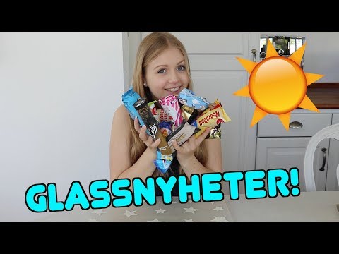 Testar sommarens nya glassar!