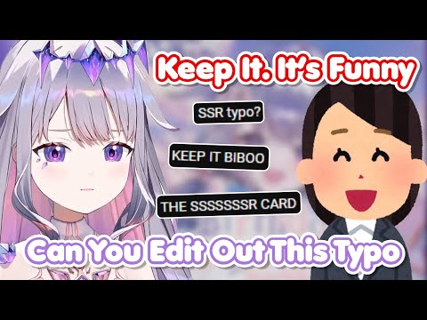 Biboo Finds a Merch Typo But Mane-chan Tells Her To Keep It Because It's Funny