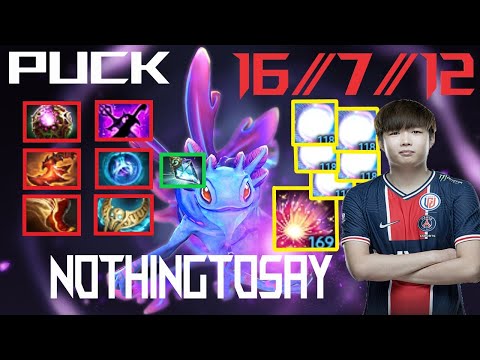 NothingToSay Puck Mid Dota 2 Gameplay Highlights Patch 7.31b