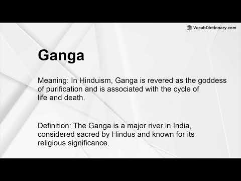 Ganga Meaning