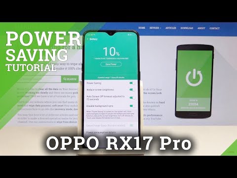 How to Extend Battery Life Time in OPPO RX17 Pro - Allow Power Saving Mode