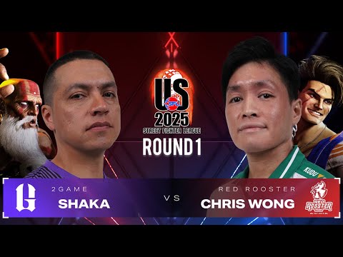 Shaka (Dhalsim) vs. Chris Wong (Luke) - 2Game vs. Red Rooster - Street Fighter League US 2025 Day 4