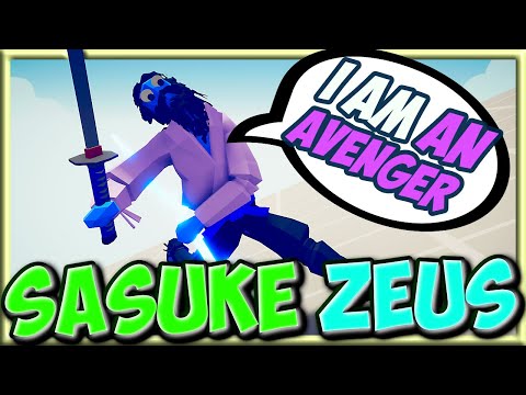 New Sasuke Zeus vs Every Faction + Bonus - TABS Mods Gameplay