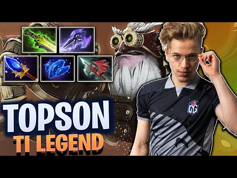 TOPSON - Sniper FULL Magic Build Etheral Mage Slayer Dota 2 7.28 Gameplay