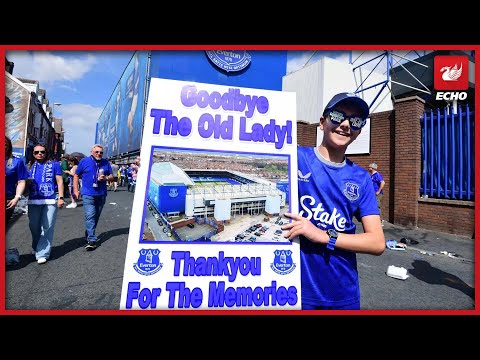 Incredible photos as Everton fans mark end of an era at Goodison Park