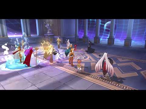 Saint Seiya Awakening - Seal Tower V2 - Floor 20 Final Boss - Kanon Clap, ridiculous buffs