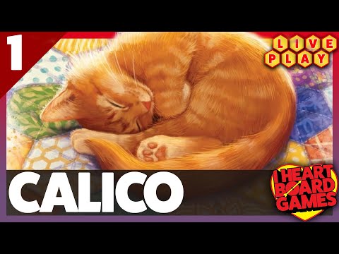 Calico, 2p playthrough | #1 (Beginner Game Setup)