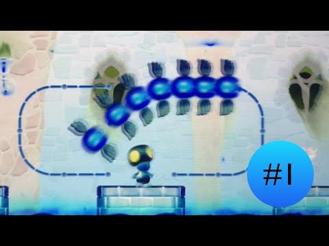 The blue lava bubble in super Mario maker 2 (Super Mario Maker 2 with inverted colors)