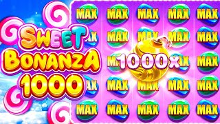 SLOT OYUNLARI 🍭 SWEET BONANZA 1000 🍭 BONANZA DA KÜÇÜK BETTEN KASAYI KATLADIM !! #slotoyunları