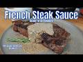 How to Make Sauce Au Poivre | Classic French Peppercorn Steak Sauce Recipe in 10 Minutes