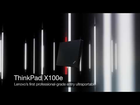 Lenovo ThinkPad X100e notebook product tour