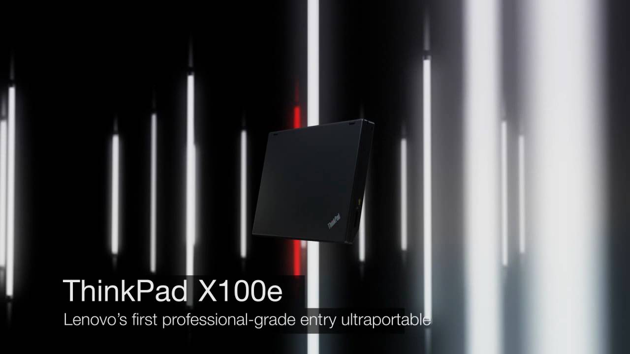 Lenovo ThinkPad X100e notebook product tour - YouTube