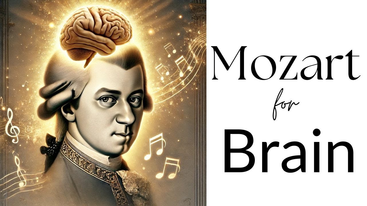 Boost Your Brain Power with Mozart 🎶｜Music to Enhance Cognitive Function, Study, or Relaxation