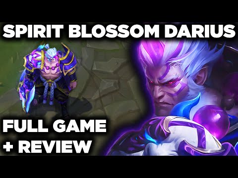 Spirit Blossom Darius Full Review + Gameplay | Should You Buy This Skin?