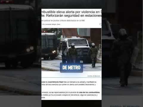Alerta máxima: refuerzan seguridad en el Metro por el Día del Joven Combatiente 🚨🔴