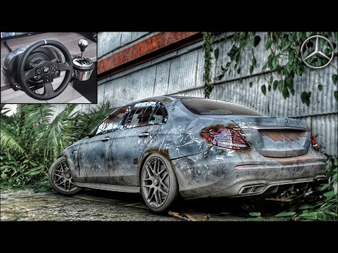 Rebuilding a MERCEDES-AMG E63 S - Brabus 900 -  Forza Horizon 5 - Thrustmaster T300RS Gameplay.