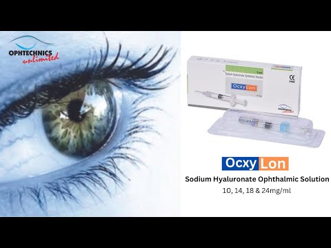 OcxyLon Sodium Hyaluronate Ophthalmic Solution for Cataract Surgeries, Packaging Size: 1 Ml Pre Filled Syringe