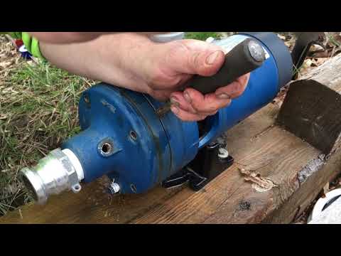 Disassembly of flint and walling pump Cj101 series