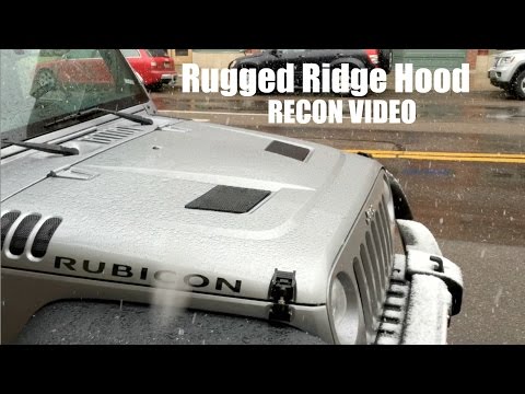 Rugged Ridge Hood For Jeep JK & MESSAGE TO SUBSCRIBERS!