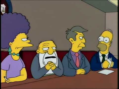 Justice is not a frivolous thing, Simpson. It has little-if anything-to do with a disobediant whale.