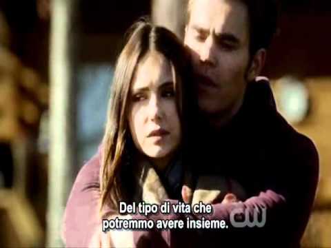 The Vampire Diaries 2x14 - Elena and Stefan talk about their future memories (sub ITA)