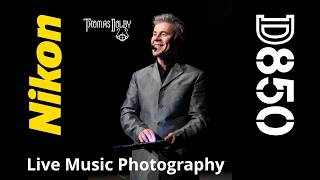 Nikon D850 Live Music Photography Thomas Dolby! 24-70 f/2.8G Lens