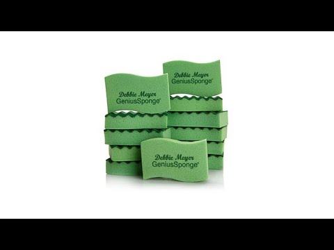 Debbie Meyer GeniusSponge with Scrubber  Set of 12
