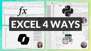 Excel Showdown | Power Query vs Formulas vs Copilot vs Python