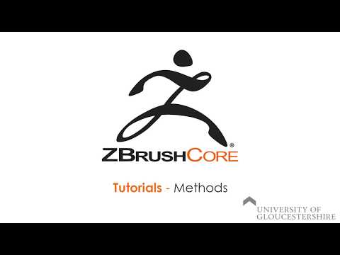 ZbrushCore tutorial 3 - Methods