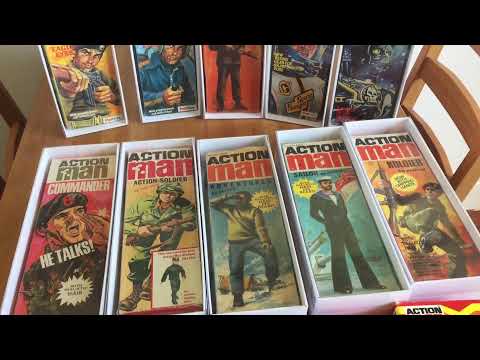 Vintage Action Man boxed collection 2017