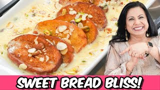 Kya Bethareen Khusboo Arahi Hai? Crispy, Creamy Custard Shahi Tukrday Recipe in Urdu Hindi - RKK