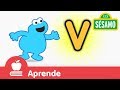 Sésamo Comegalletas Y La Letra V