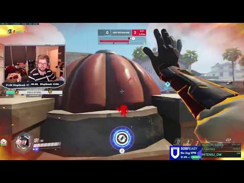 ARRGE INSANE HANZO! 39 ELIMS! [ OVERWATCH SEASON 19 TOP 500 ]
