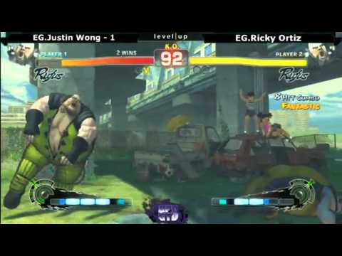 UFGT Day 3 - AE Grand Finals   Justin Wong ( Rufus ) vs Ricky Ortiz ( Rufus )