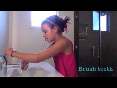 Eva's Morning Routine