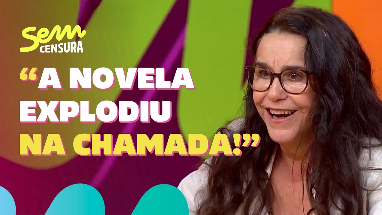 Sem Censura | Lucélia Santos relembra o fenômeno Escrava Isaura: “Eu não podia mais andar na rua”